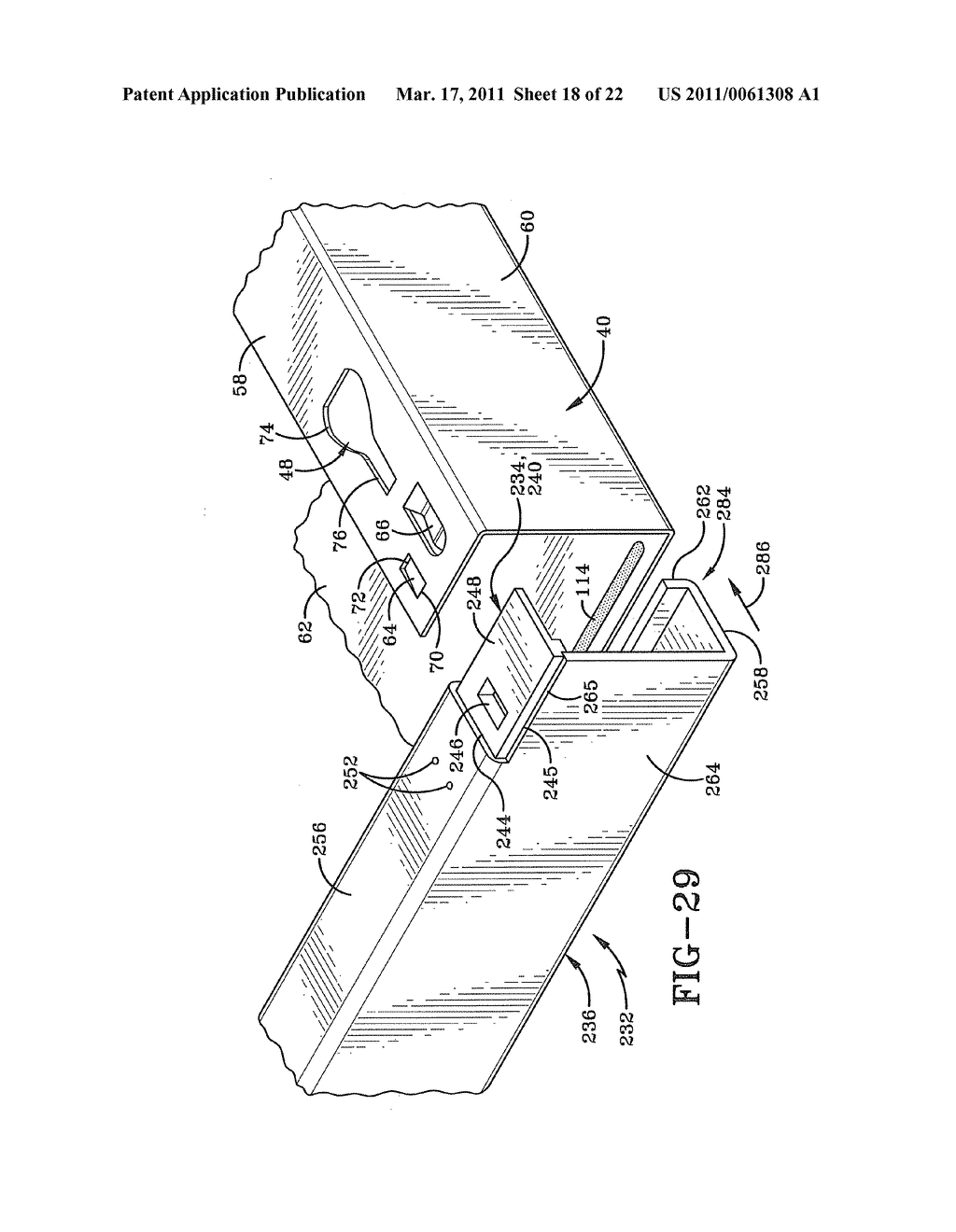 DOOR ASSEMBLY USING A TWO PIECE END CAP - diagram, schematic, and image 19