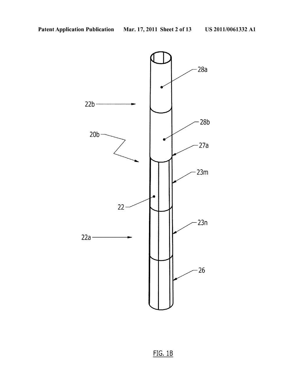 Modular Tower Apparatus and Method of Manufacture - diagram, schematic, and image 03