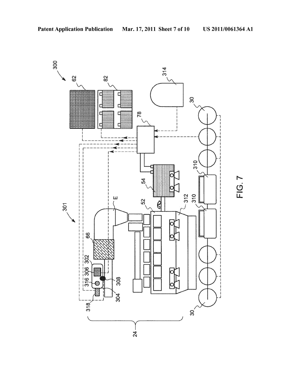 METHOD AND SYSTEM FOR UTILIZATION OF REGENERATIVE BRAKING ELECTRICAL ENERGY FOR OPERATING AUXILIARY SYSTEM IN AN OFF-HIGHWAY VEHICLE - diagram, schematic, and image 08