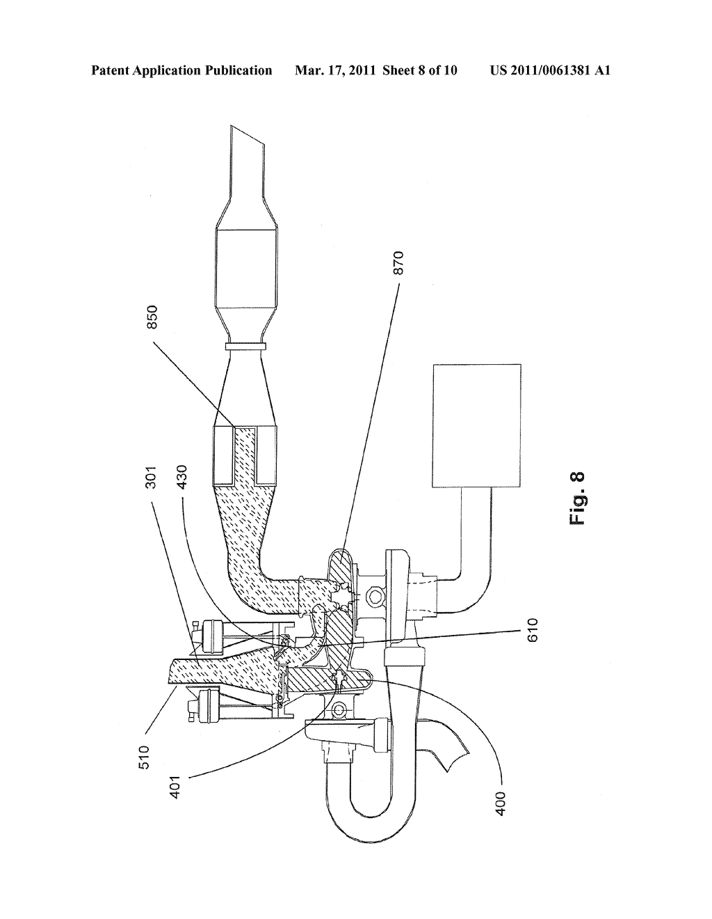 MULTI-STAGE TURBOCHARGING SYSTEM WITH THERMAL BYPASS - diagram, schematic, and image 09