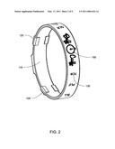 Fitness bracelet with Timer diagram and image