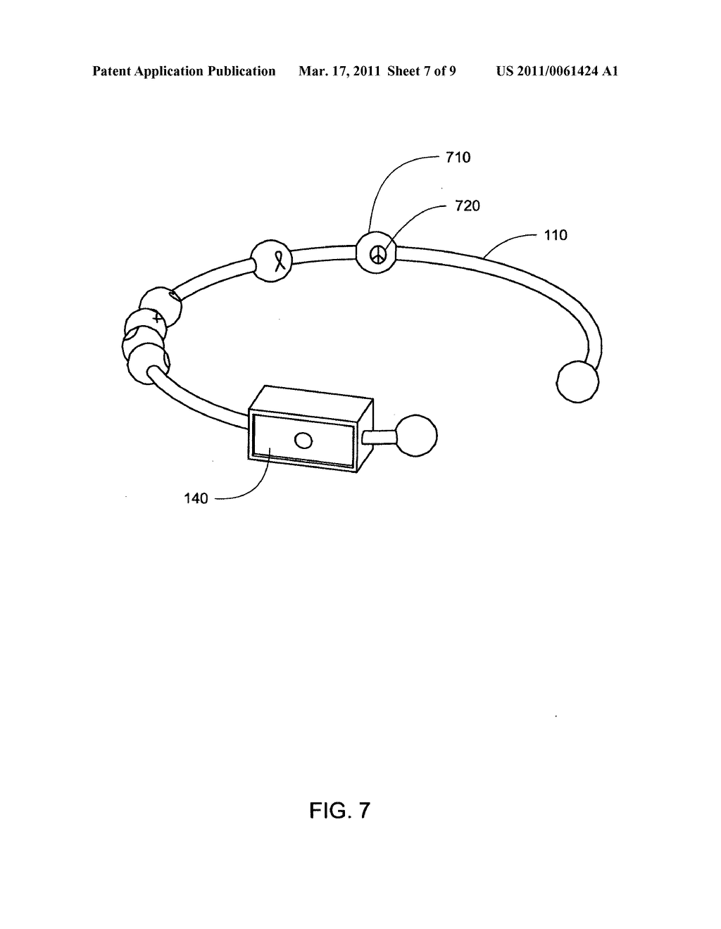 Fitness bracelet with Timer - diagram, schematic, and image 08