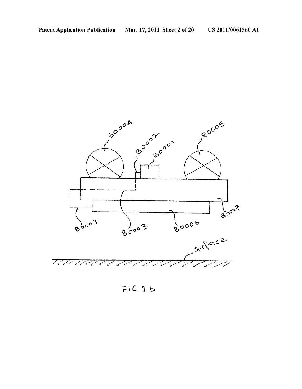 Apparatus and method for using electric fields to cause levitation on an uncharged and non-magnetized arbitrary surface - diagram, schematic, and image 03