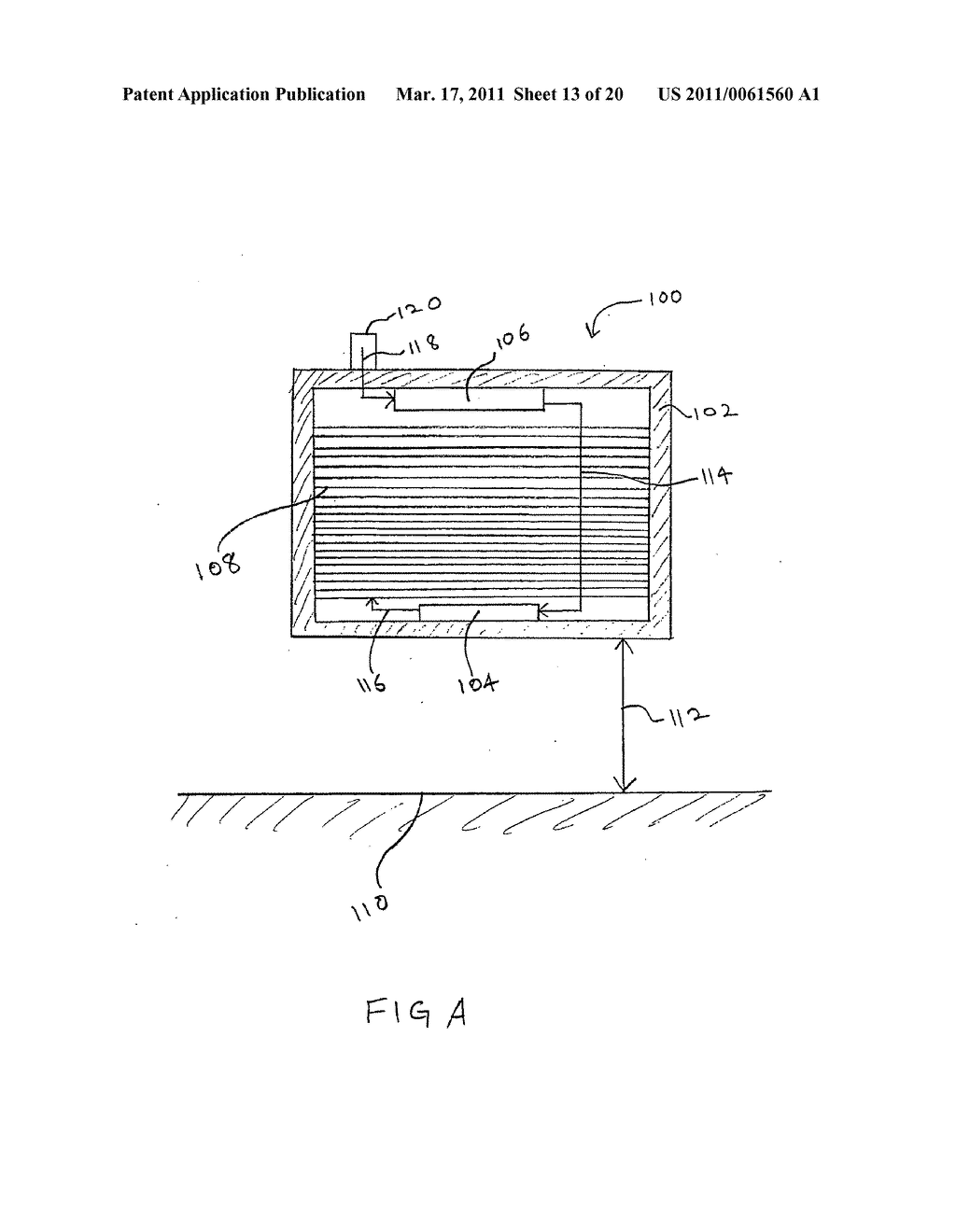 Apparatus and method for using electric fields to cause levitation on an uncharged and non-magnetized arbitrary surface - diagram, schematic, and image 14