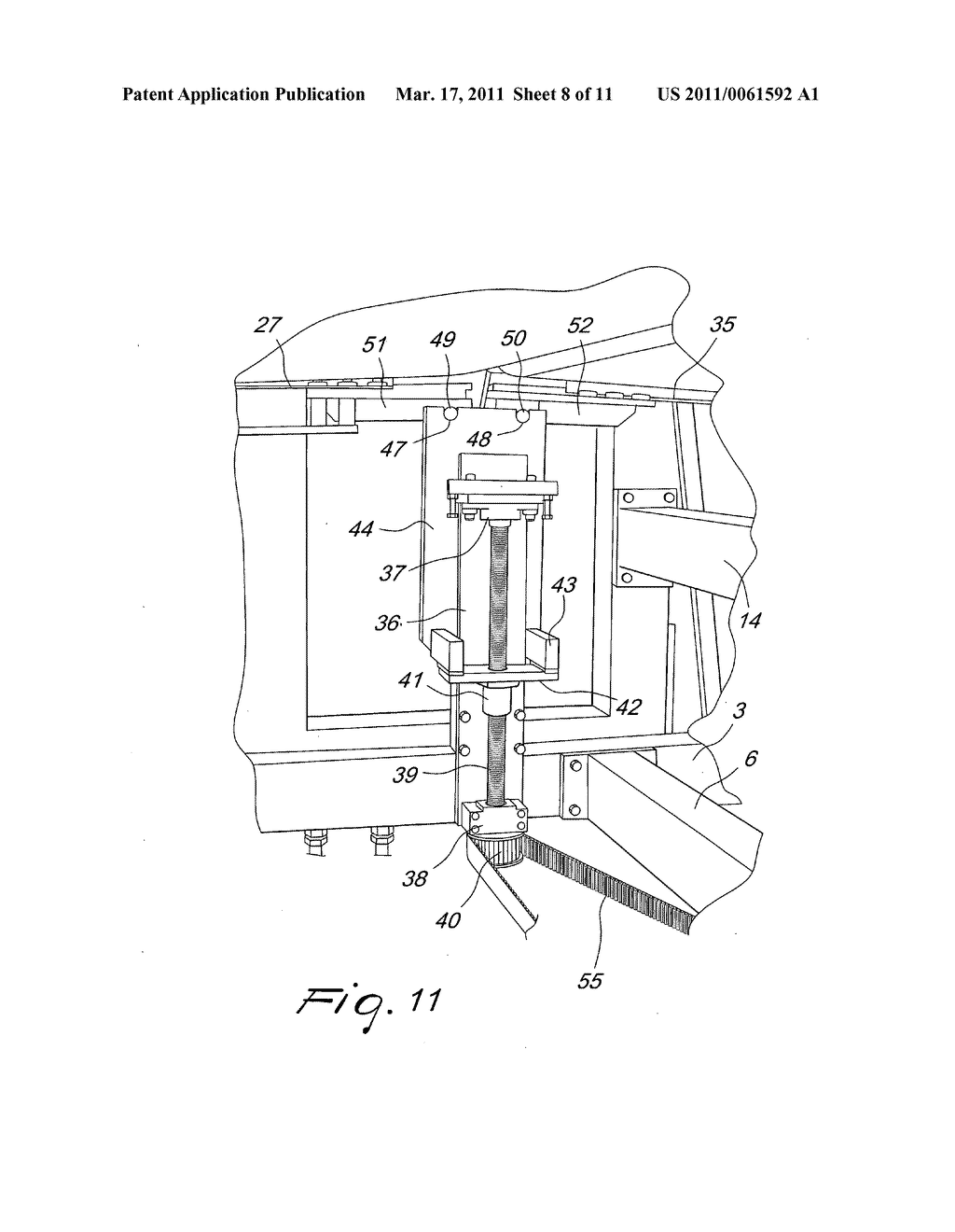 Apparatus for applying adhesive to the surface of expanded resin panels superimposable to form layered mattresses - diagram, schematic, and image 09