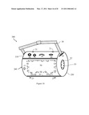 PORTABLE DEVICE AND PROCESS TO AUTOMATICALLY CLEANSE AND DRY PETS diagram and image