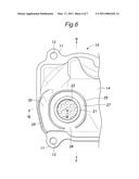 HEAD COVER OF AN INTERNAL COMBUSTION ENGINE diagram and image