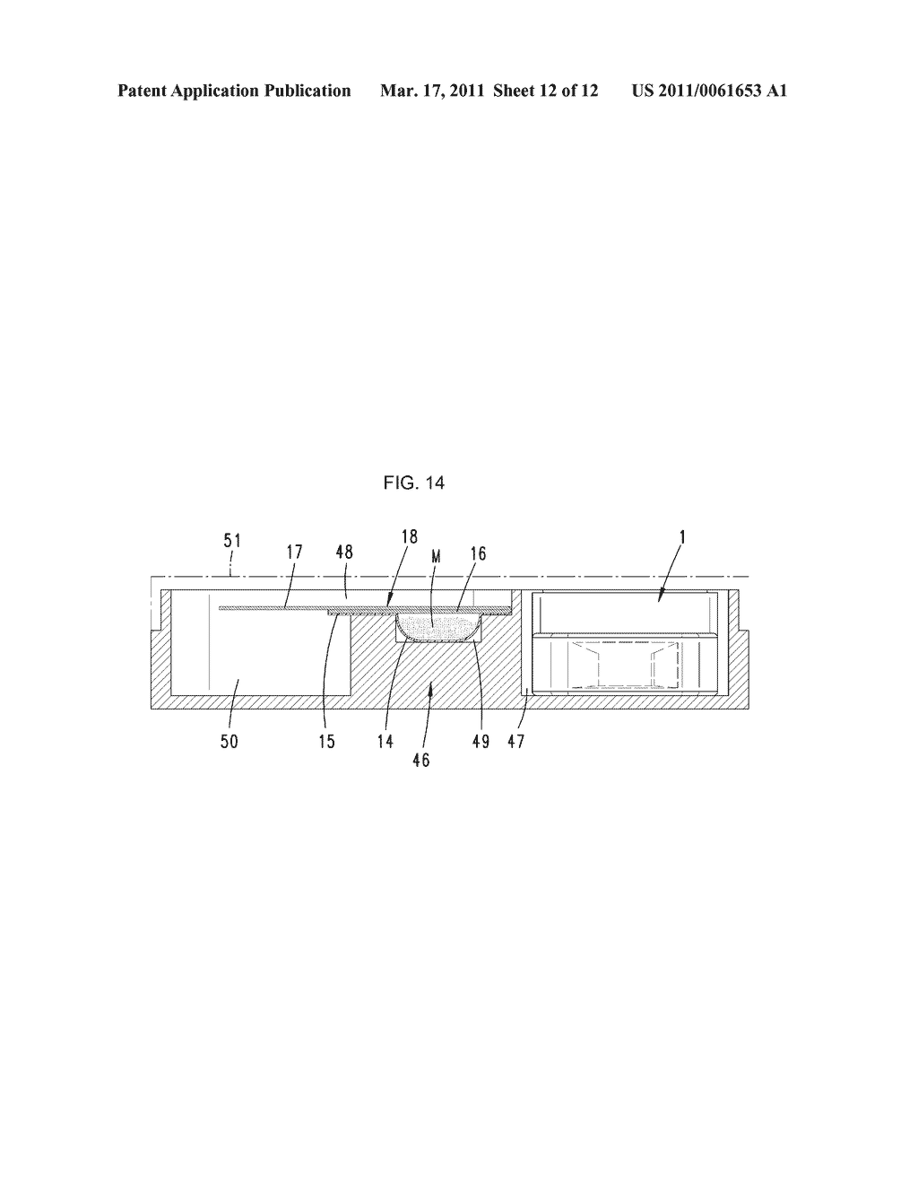 DISPENSER FOR PULVERULENT SUBSTANCES CONTAINED IN A SEPARATE PACK - diagram, schematic, and image 13