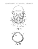 Face Mask With Seal Within Seal And Optional Bridging Seal diagram and image