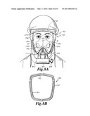 Face Mask With Seal Within Seal And Optional Bridging Seal diagram and image