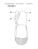 STOCKING FOR FEET WITH BUNIONS diagram and image