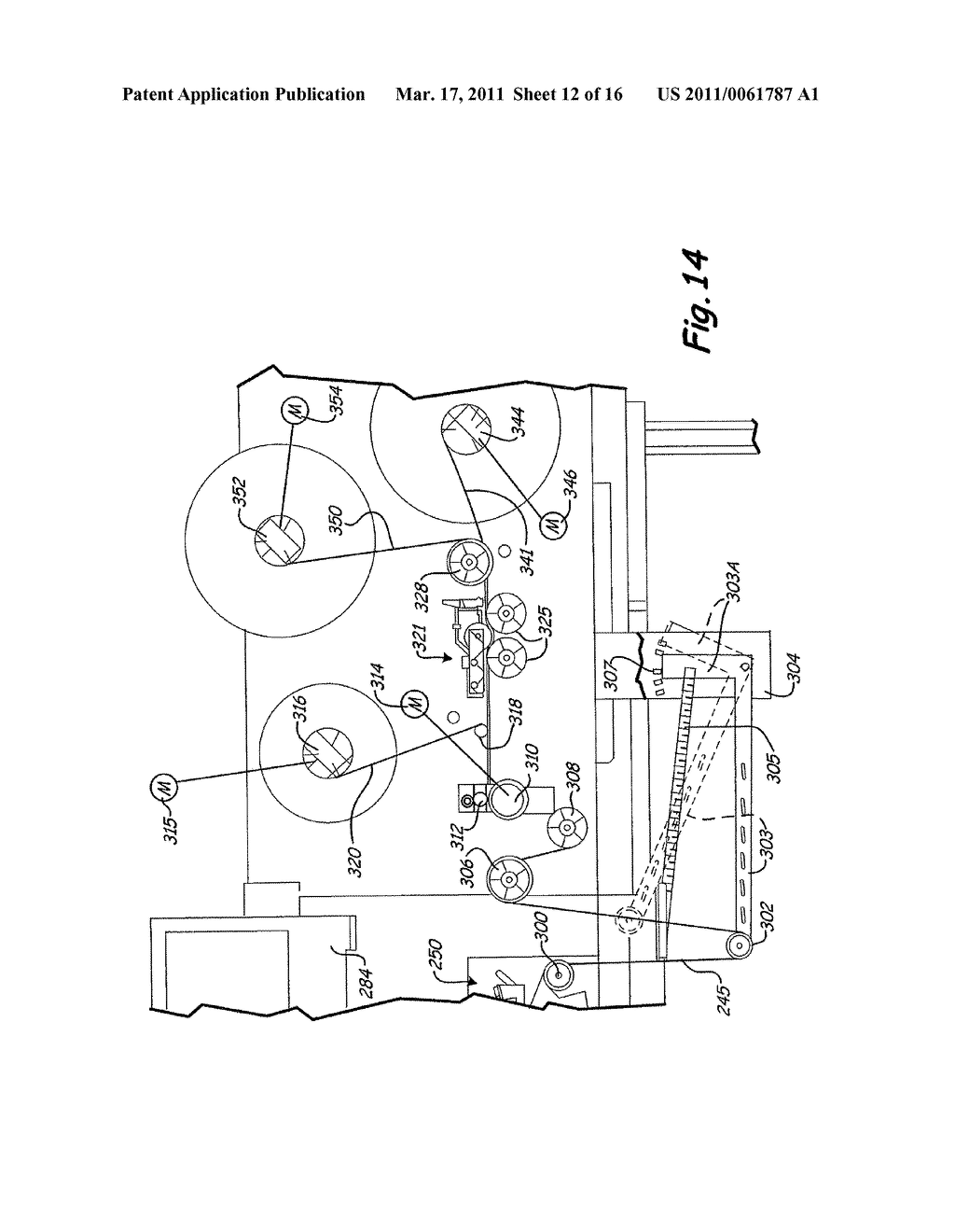 System For Finishing Printed Labels Using Multiple X-Y Cutters - diagram, schematic, and image 13