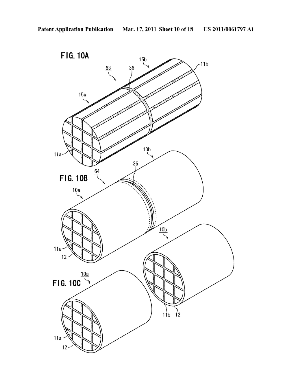 METHOD FOR MANUFACTURING HONEYCOMB STRUCTURE - diagram, schematic, and image 11