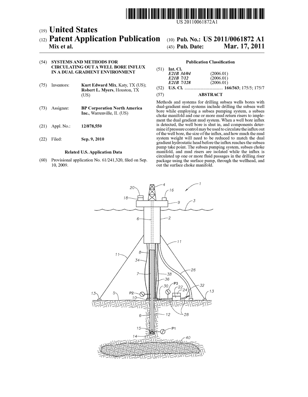 SYSTEMS AND METHODS FOR CIRCULATING OUT A WELL BORE INFLUX IN A DUAL GRADIENT ENVIRONMENT - diagram, schematic, and image 01