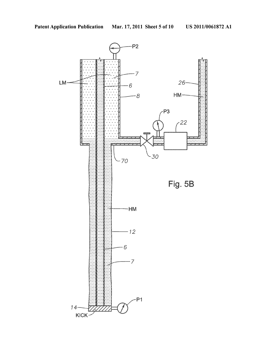 SYSTEMS AND METHODS FOR CIRCULATING OUT A WELL BORE INFLUX IN A DUAL GRADIENT ENVIRONMENT - diagram, schematic, and image 06
