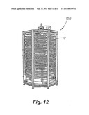 Side-flexing Conveyor Chain with Pivoting Slats and Related Methods diagram and image