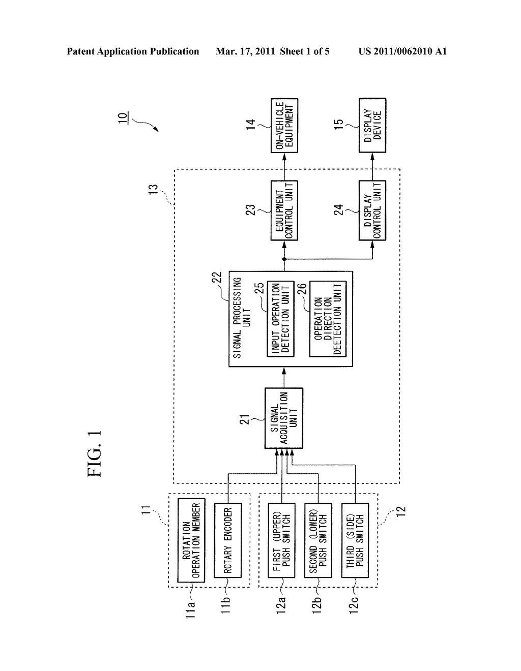 SWITCH DEVICE FOR VEHICLE - diagram, schematic, and image 02