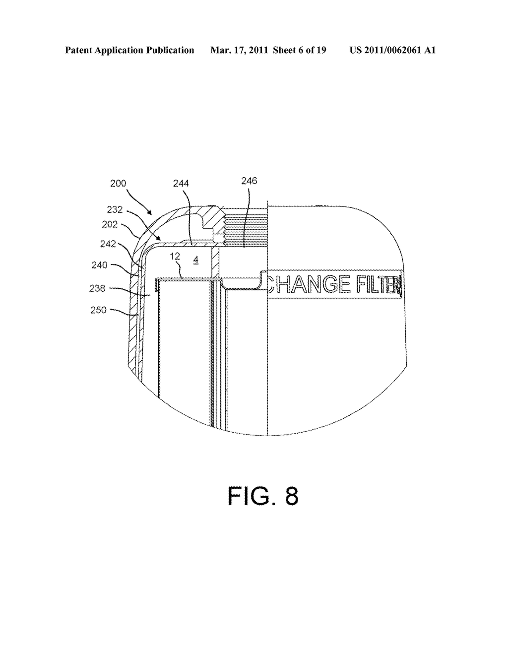 Filter Assembly with Modular Relief Valve Interface - diagram, schematic, and image 07