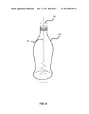 ARRANGEMENT FOR CONSUMING DRINK FROM A BEVERAGE CONTAINER diagram and image