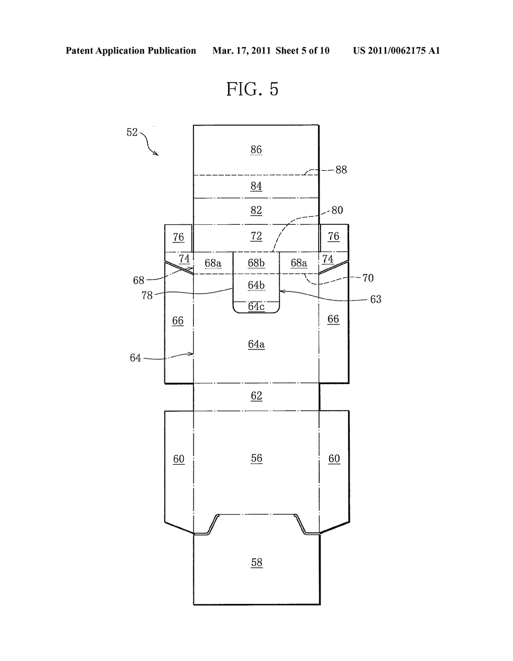 SLIDE ACTION TYPE HINGED-LID PACKAGE - diagram, schematic, and image 06