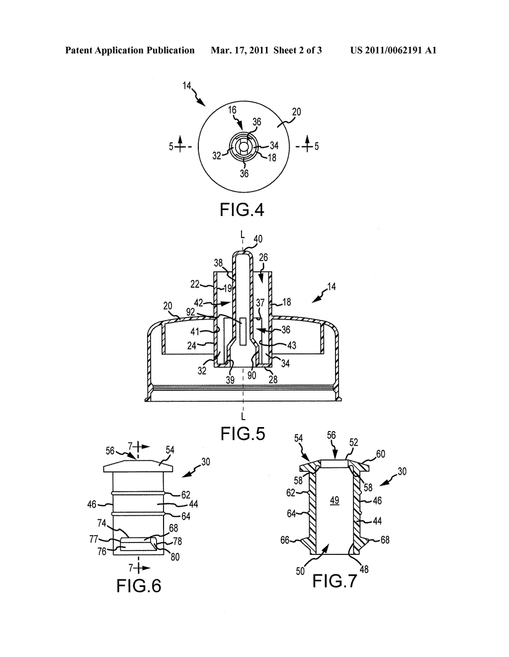 FLUID CONTAINER CLOSURE MECHANISM WITH DETACHABLE VALVE ASSEMBLY - diagram, schematic, and image 03