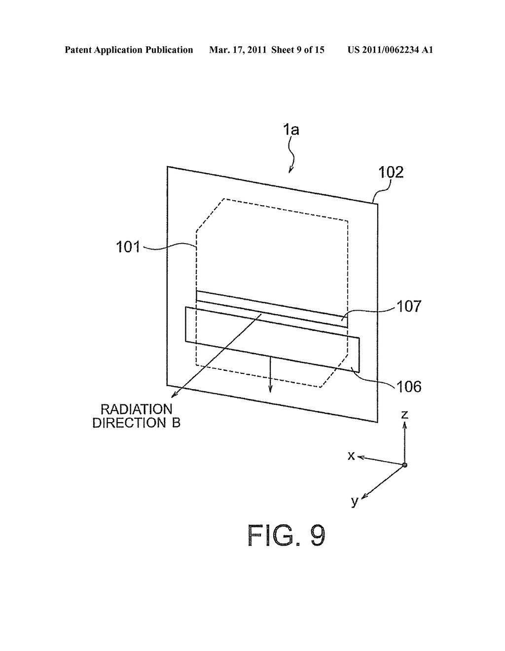 ANTENNA DEVICE AND RFID TAG READER HAVING THE SAME - diagram, schematic, and image 10