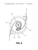 RETRACTABLE CABLE DEVICE HAVING PROTECTING FUNCTION diagram and image