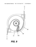 RETRACTABLE CABLE DEVICE HAVING PROTECTING FUNCTION diagram and image