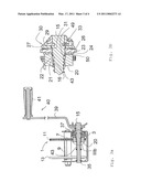 HAND WINCH WITH BRAKE AND FREEWHEEL diagram and image