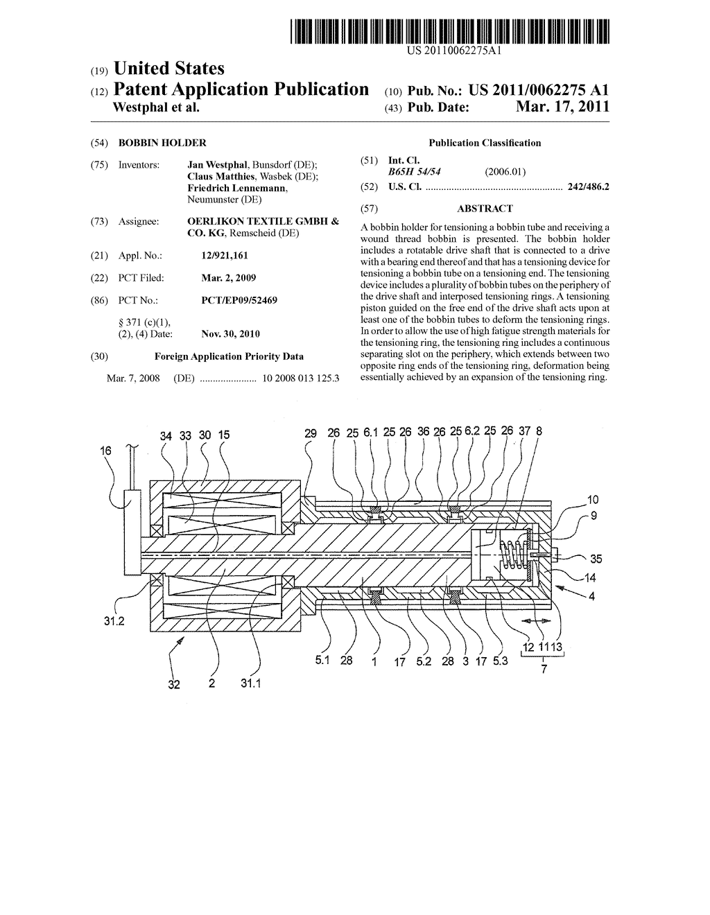 BOBBIN HOLDER - diagram, schematic, and image 01