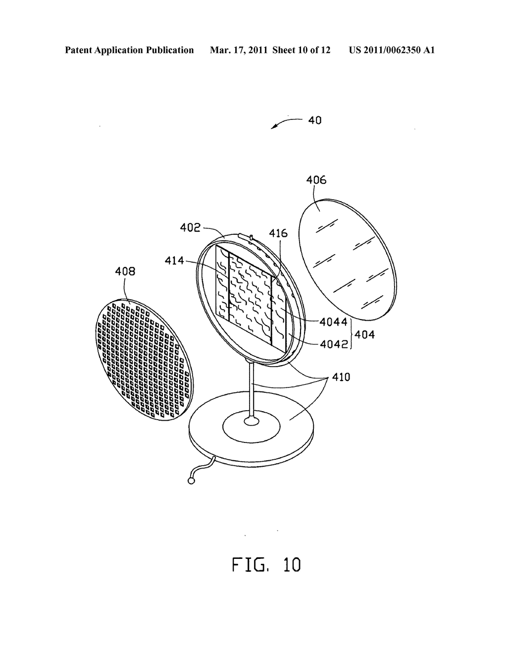 Infrared physiotherapeutic apparatus - diagram, schematic, and image 11