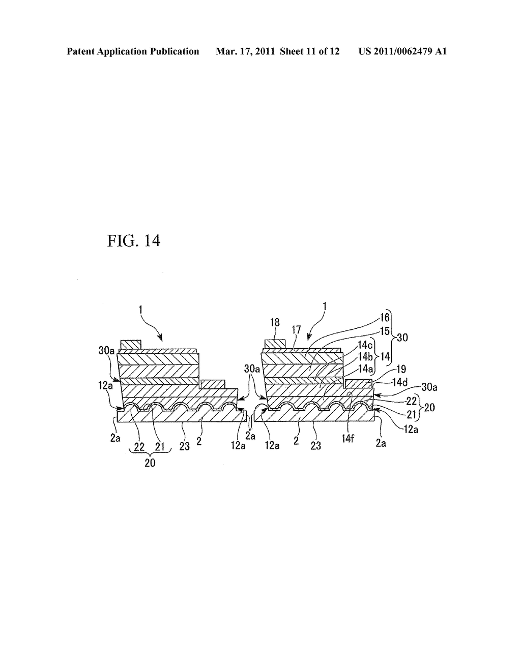 METHOD OF MANUFACTURING GROUP-III NITRIDE SEMICONDUCTOR LIGHT-EMITTING DEVICE, AND GROUP-III NITRIDE SEMICONDUCTOR LIGHT-EMITTING DEVICE, AND LAMP - diagram, schematic, and image 12