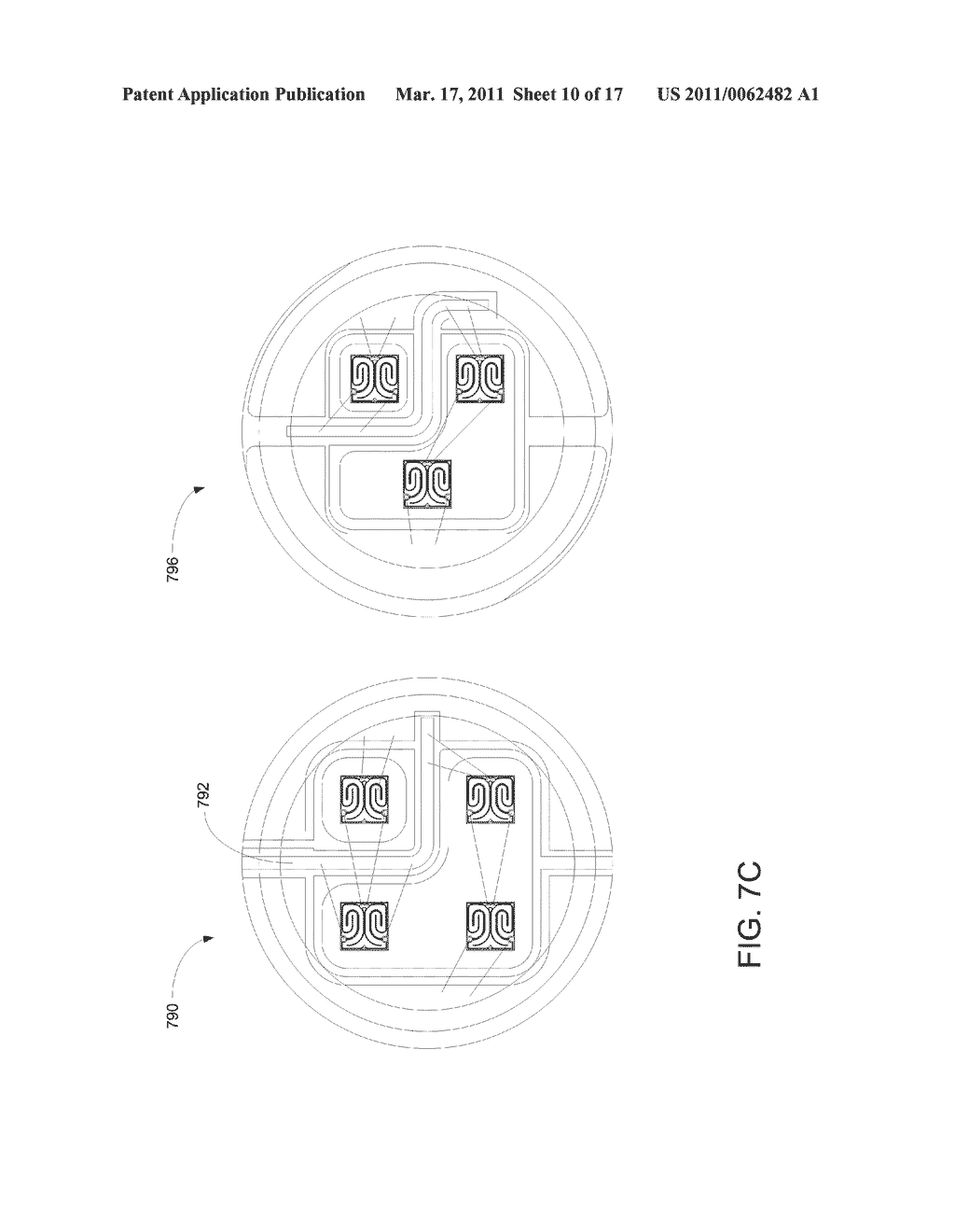 Apparatus And Method For Enhancing Connectability In LED Array Using Metal Traces - diagram, schematic, and image 11