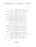 SEMICONDUCTOR DEVICE HAVING UPPER LAYER PORTION OF SEMICONDUCTOR SUBSTRATE DIVIDED INTO A PLURALITY OF ACTIVE AREAS diagram and image