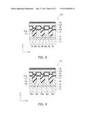 SEMICONDUCTOR DEVICE HAVING UPPER LAYER PORTION OF SEMICONDUCTOR SUBSTRATE DIVIDED INTO A PLURALITY OF ACTIVE AREAS diagram and image