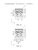 SEMICONDUCTOR DEVICE HAVING UPPER LAYER PORTION OF SEMICONDUCTOR SUBSTRATE DIVIDED INTO A PLURALITY OF ACTIVE AREAS diagram and image