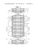 MALE SURFACE FASTENER MEMBER FOR USE IN A CUSHION BODY MOLD AND MANUFACTURING METHOD THEREOF diagram and image