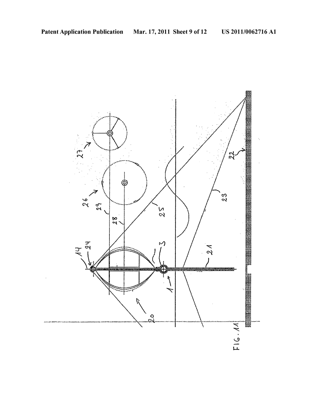 ROTATION MAGNETIC BEARING WITH PERMANENT MAGNETS, PREFERABLY FOR A WIND TURBINE - diagram, schematic, and image 10