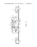 DOOR LOCK TRANSMISSION STRUCTURE diagram and image