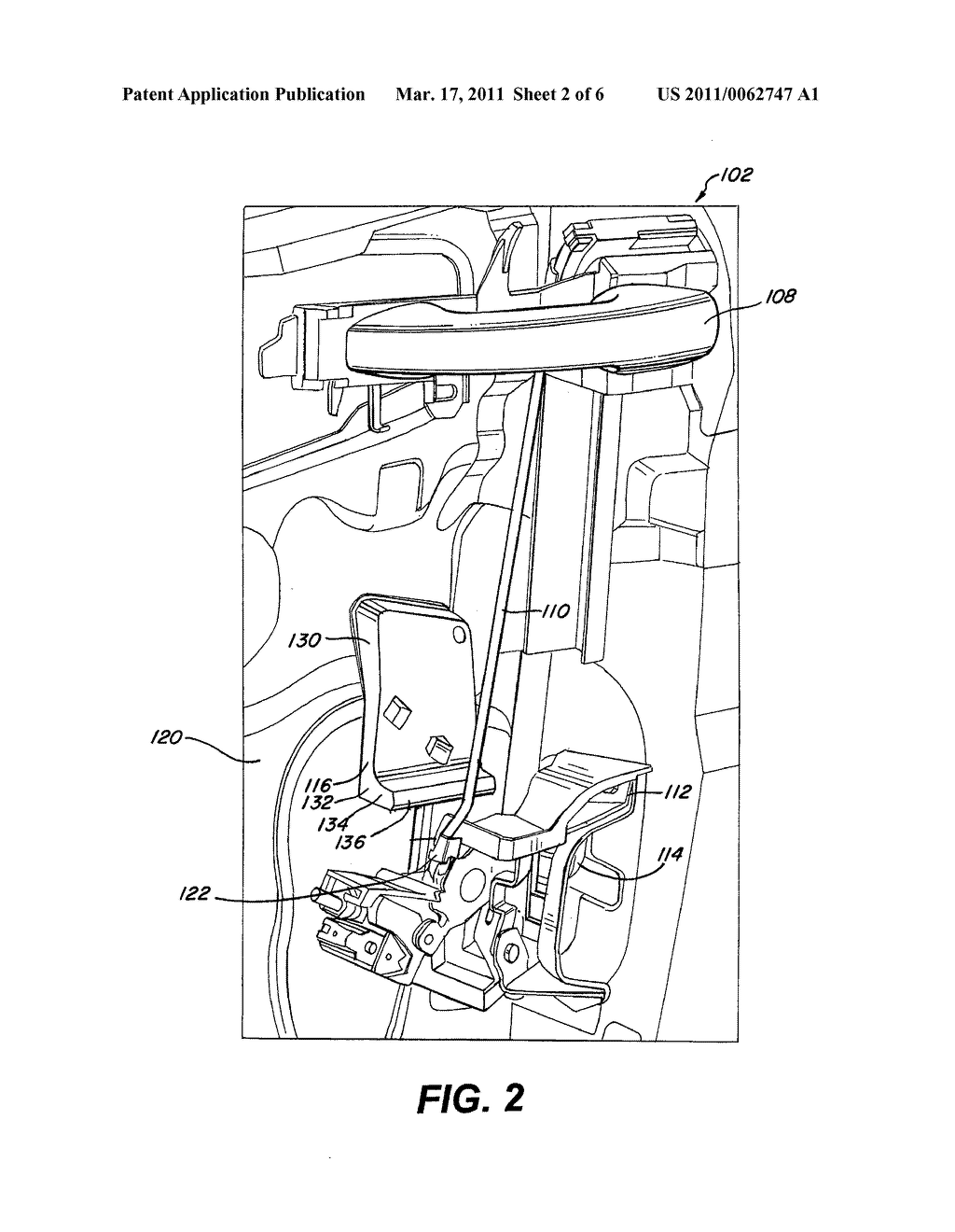 METHOD AND SYSTEM FOR DISENGAGING A DRIVE ROD IN A DOOR AFTER AN IMPACT TO THE DOOR - diagram, schematic, and image 03