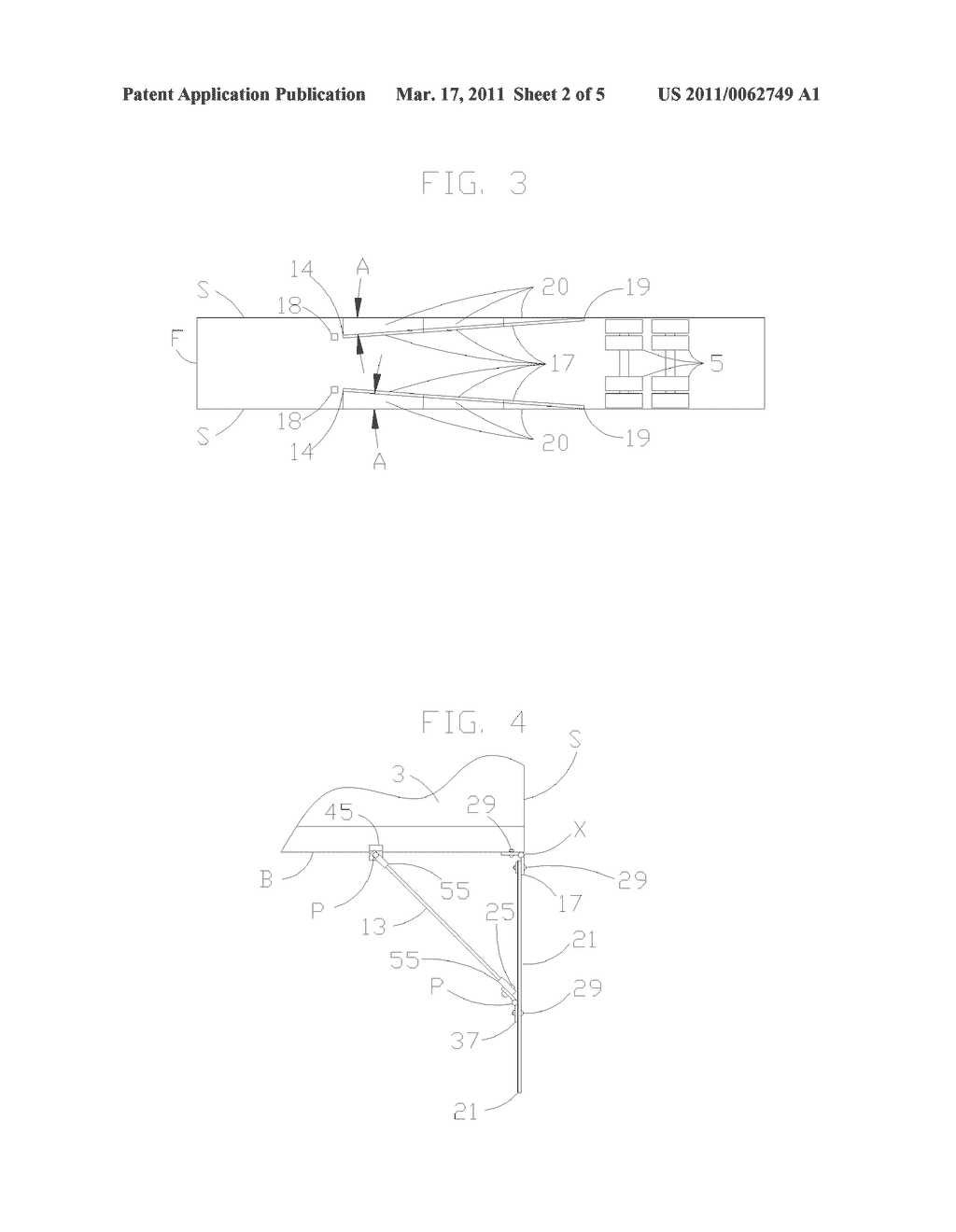 DEVICE FOR REDUCING VEHICLE AERODYNAMIC RESISTANCE - diagram, schematic, and image 03