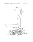 SEAT ASSEMBLY SUCH AS FOR AN AMUSEMENT RIDE diagram and image