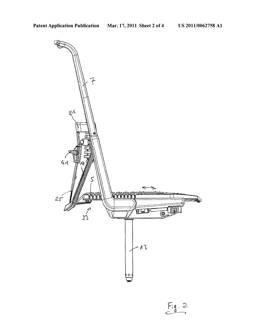 Item of Seating Furniture with Seat Depth Adjustment - diagram, schematic, and image 03