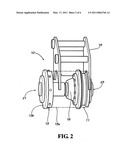 DRIVE FOR A CUTTING OR GRINDING MACHINE diagram and image