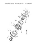 BEARING RETAINER FOR HEAVY-DUTY VEHICLE WHEEL END ASSEMBLY diagram and image