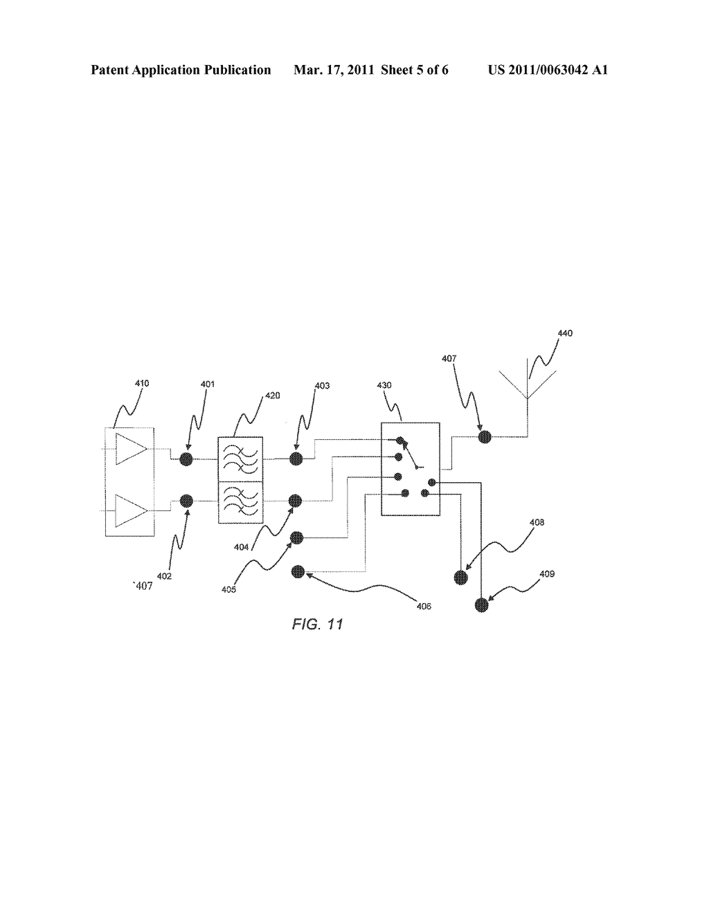 TUNABLE MICROWAVE DEVICES WITH AUTO-ADJUSTING MATCHING CIRCUIT - diagram, schematic, and image 06