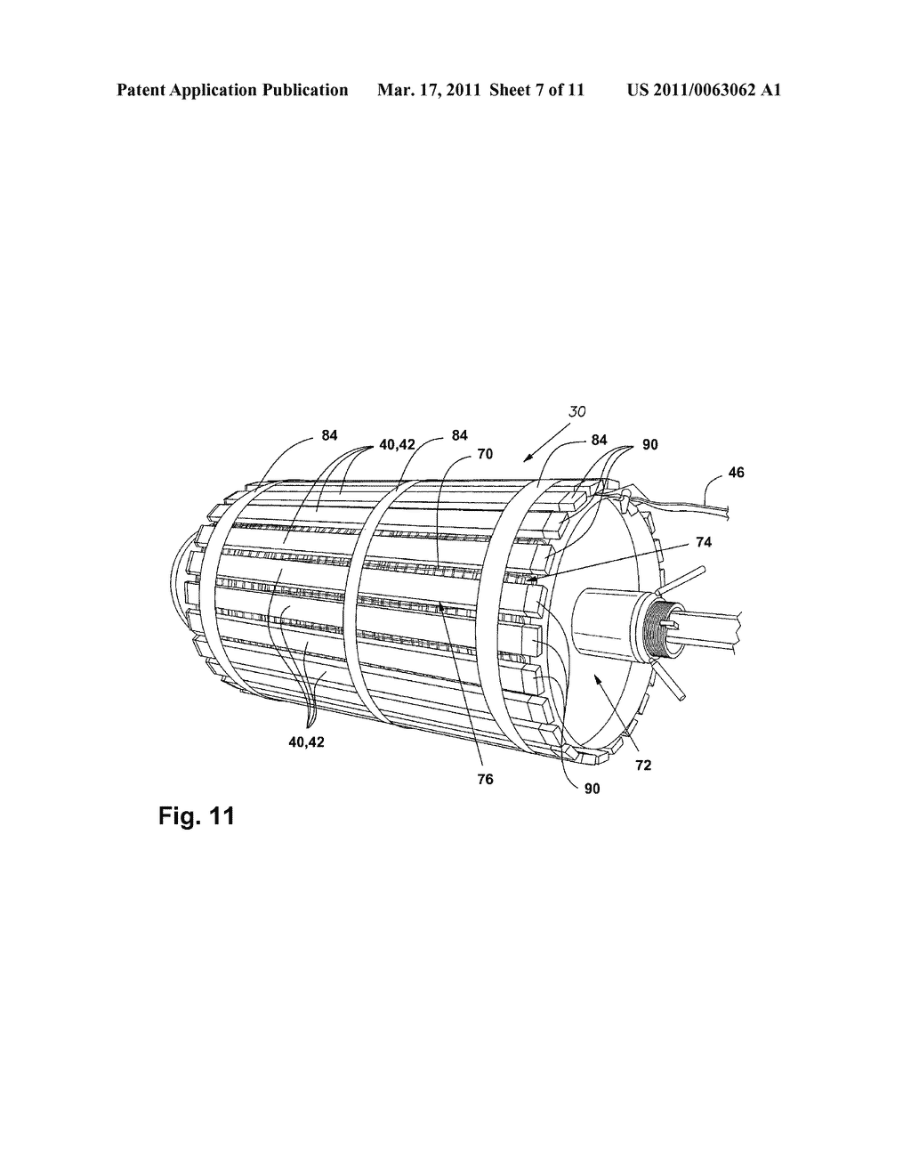 DISC WOUND TRANSFORMER WITH IMPROVED COOLING - diagram, schematic, and image 08