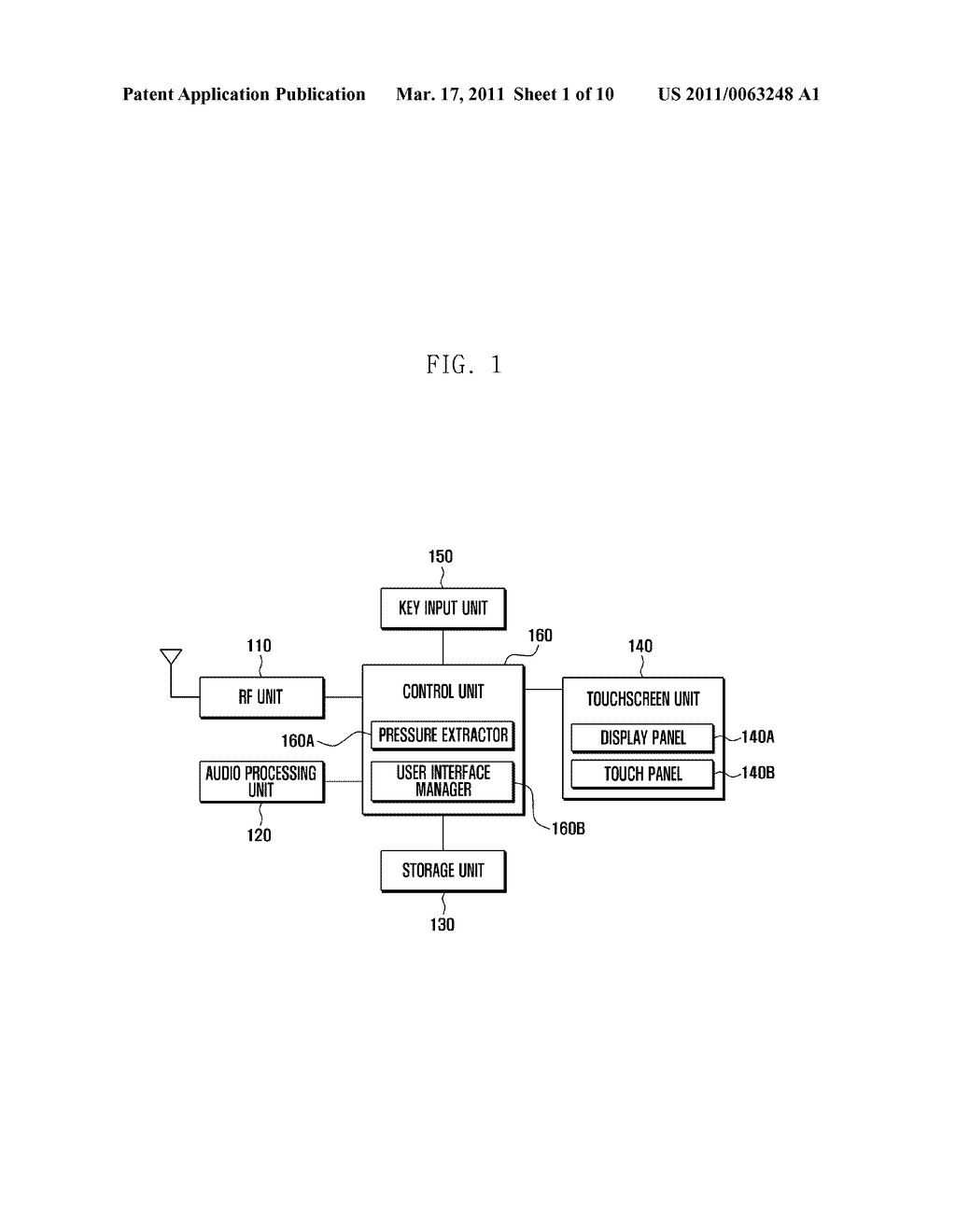 PRESSURE-SENSITIVE DEGREE CONTROL METHOD AND SYSTEM FOR TOUCHSCREEN-ENABLED MOBILE TERMINAL - diagram, schematic, and image 02