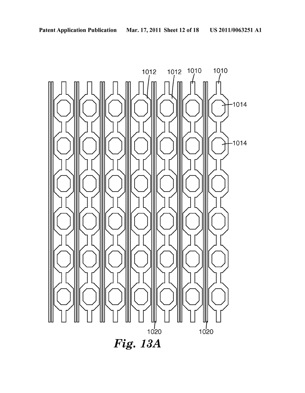 INTERLEAVED ELECTRODES FOR TOUCH SENSING - diagram, schematic, and image 13