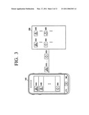 DISPLAY METHOD, USER TERMINAL, AND SYSTEM FOR TRANSMITTING AND RECEIVING DATA USING THE SAME diagram and image